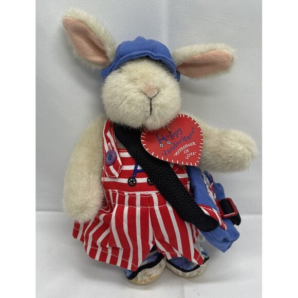 Other - Hoppy VanderHare Messenger of Love Valentine Bunny Muffy Vanderbear 1996 Plush